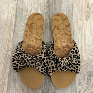 Blowfish Leopard sandals